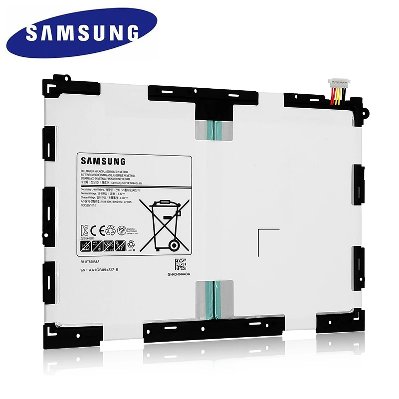 EB BT550ABA оригинальный аккумулятор для планшета BT550ABE samsung GALAXY Tab A 9 7 T550 T555C P555C P550
