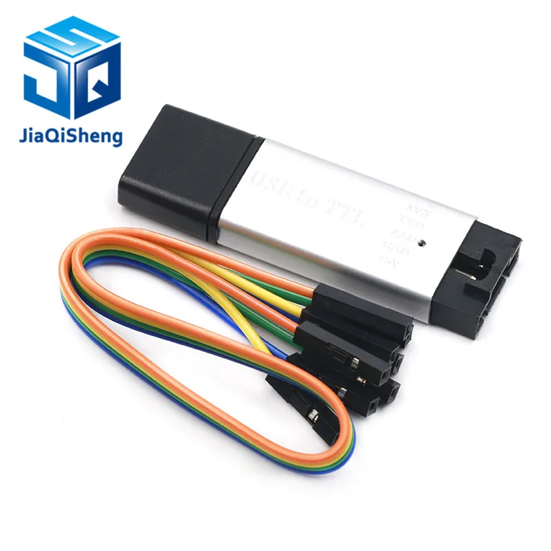 Алюминиевый корпус CP2102 USB 2,0 к ttl UART модуль 6Pin последовательный преобразователь STC Замена FT232 модуль Поддержка 5 В/3,3 В для arduino