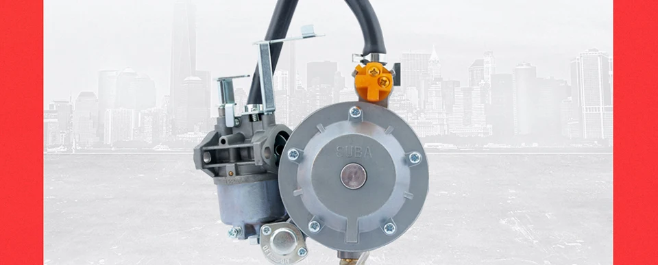 Gasolina Gerador Peças Motor, Três Combustível GPL,