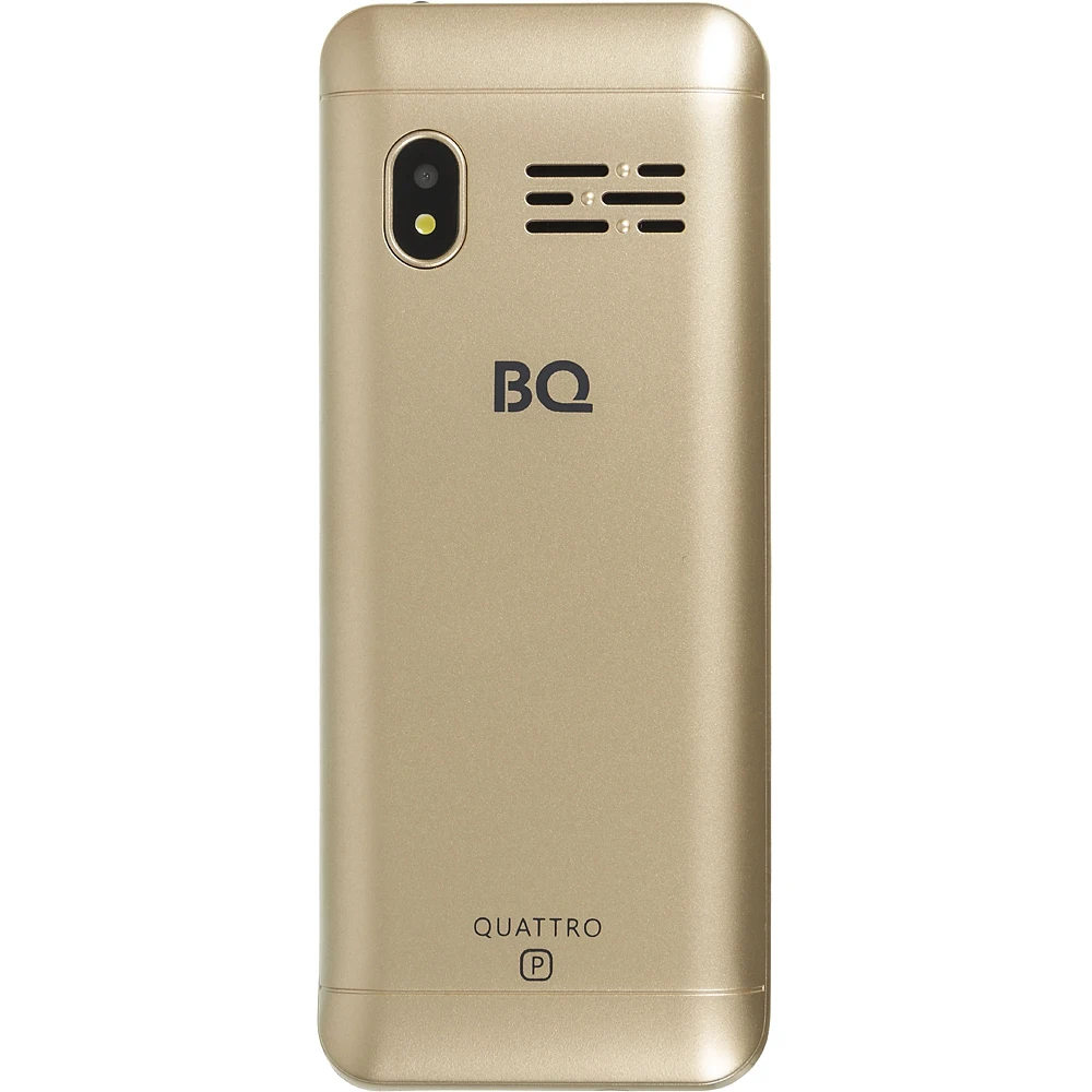 Мобильный телефон BQ Quattro Power 2812 32Mb золотистый 4Sim 2.4" TN 240x320 0.03Mpix