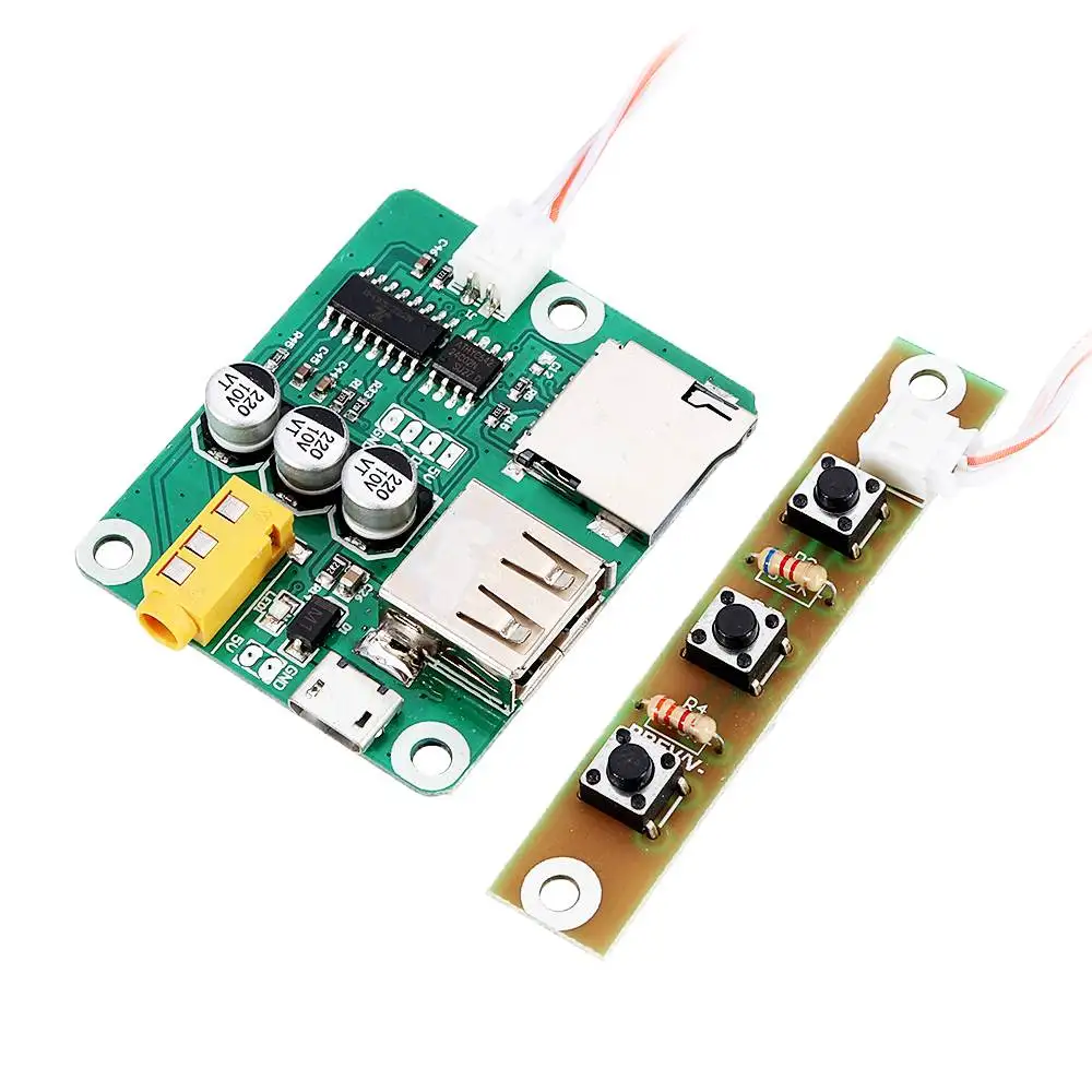 USB 5 В AUX MP3 стерео аудио декодер модуль музыкальный плеер U диск плеер доска для DIY