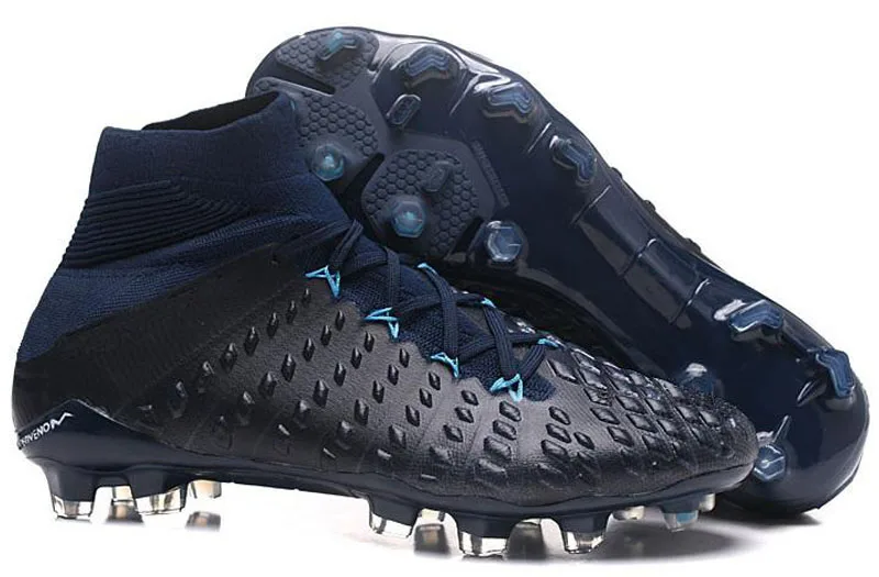 7 Мужские футбольные бутсы с высоким голенищем FG Hypervenom Phantom III DF футбольные бутсы neymar IC футбольные бутсы Бутсы мужские футбольные бутсы - Цвет: 7