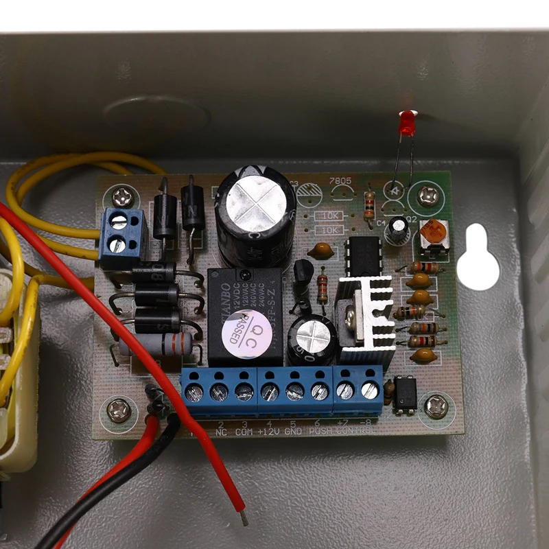 DC12V 3A 30 Вт система контроля допуска к двери переключатель питания AC AC220V время задержки Макс 15 секунд мощность частоты