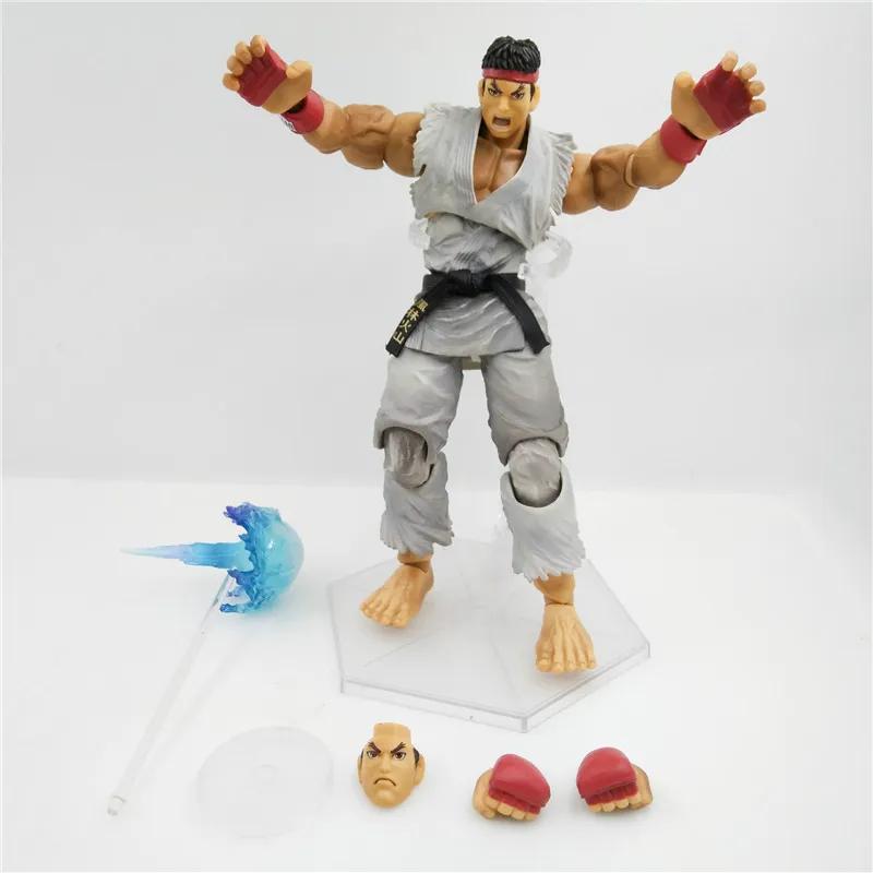 Игра Super streetsfightors IV Play Arts Kai Ken Super streetsfightors 4 Ken Ryu Guile игрушки куклы модель фигурка украшение