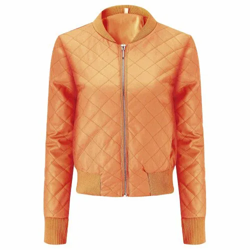 yellow Женская кожаная куртка из искусственной кожи, байкерская куртка Veste En Cuir Femme, пальто Perfecto Femme Aviator Veste Simili Cuir, черный, зеленый, белый - Цвет: yellow