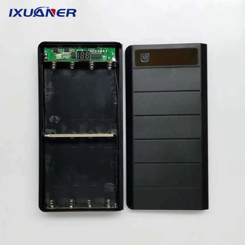 2 порта USB 8x18650 чехол для аккумулятора коробка зарядного устройства с цифровым