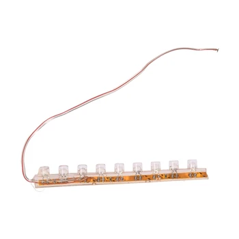 

HOT-Red 9 Led Flexible Strip Motorcycle / Car / Boat Light 12V
