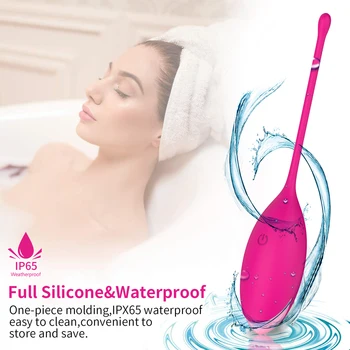 Liquid Silicone Erotic Jump Egg Remote Control Female Vibrator Clitoral Stimulator Vaginal G-spot Massager Sex Toy for Couples 5