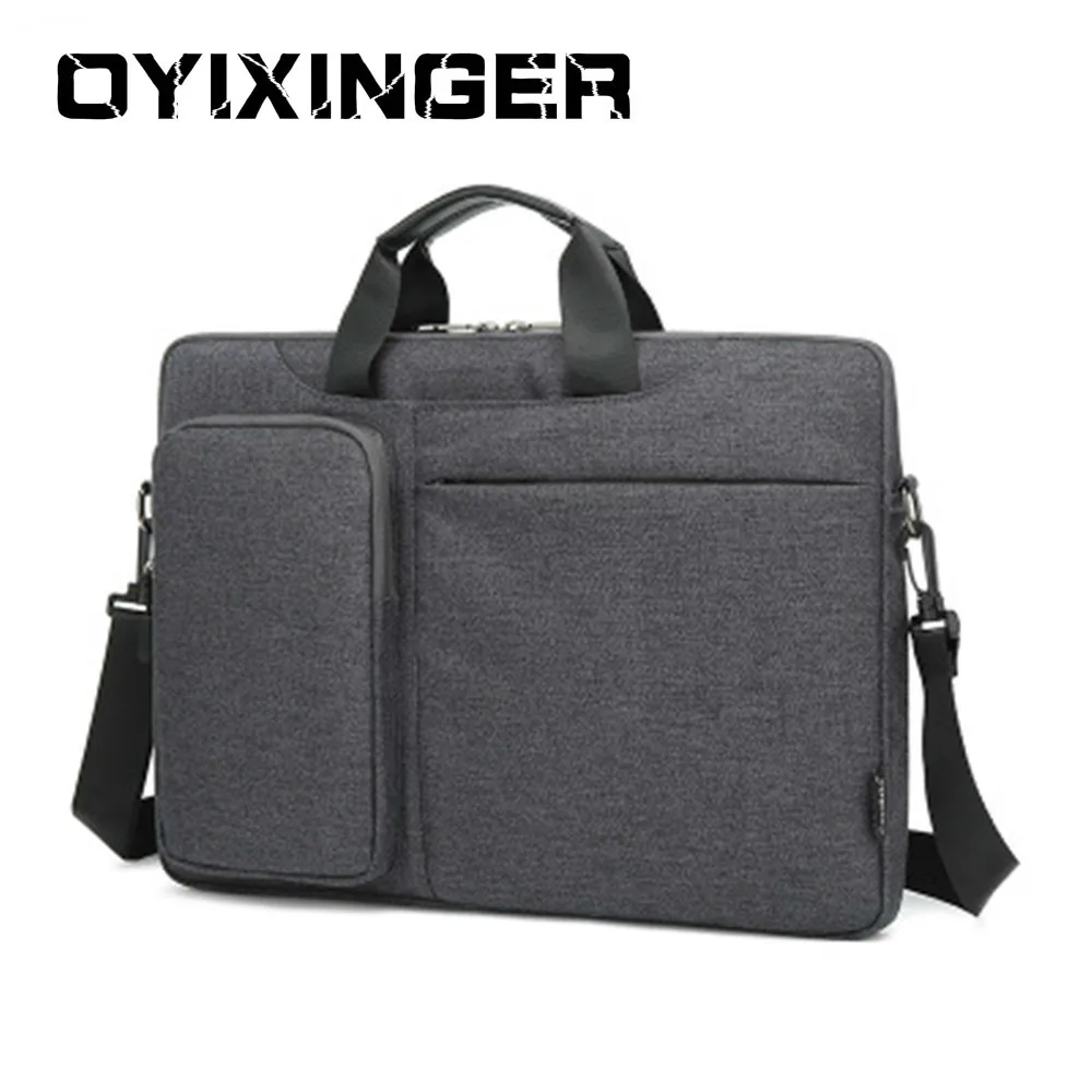 Сумки на плечо для ноутбука мужские тонкие модные Macbook Hp DELL 15 6 дюйма 2020|Сумки и