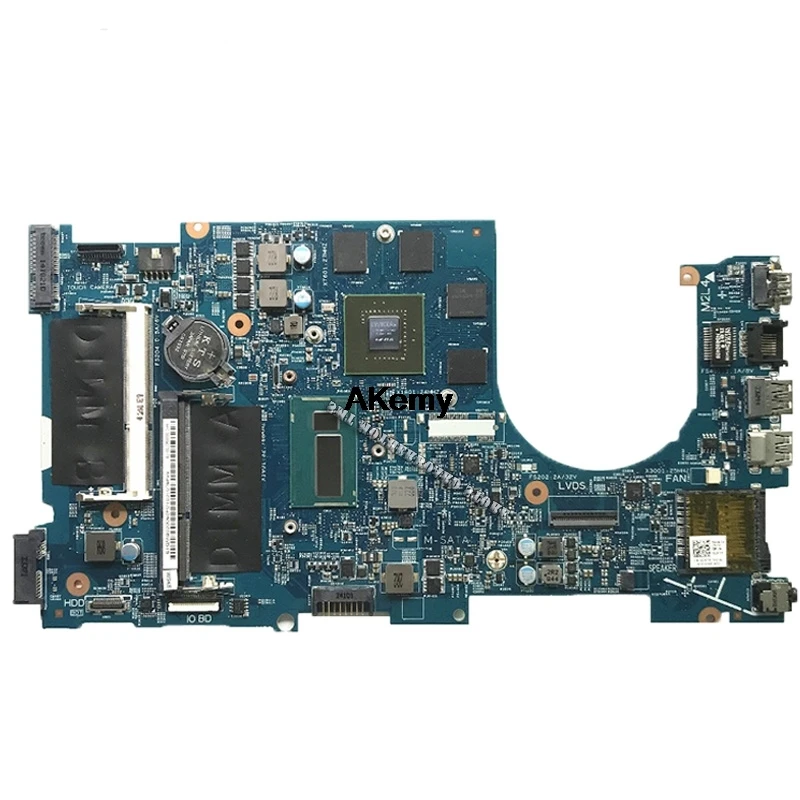 CN-02D5TK 2D5TK для Dell Inspiron 7737 Материнская плата ноутбука DOH70 12309-1 ПРБ F53D4 REV A00 I5-4200U материнская плата протестирована