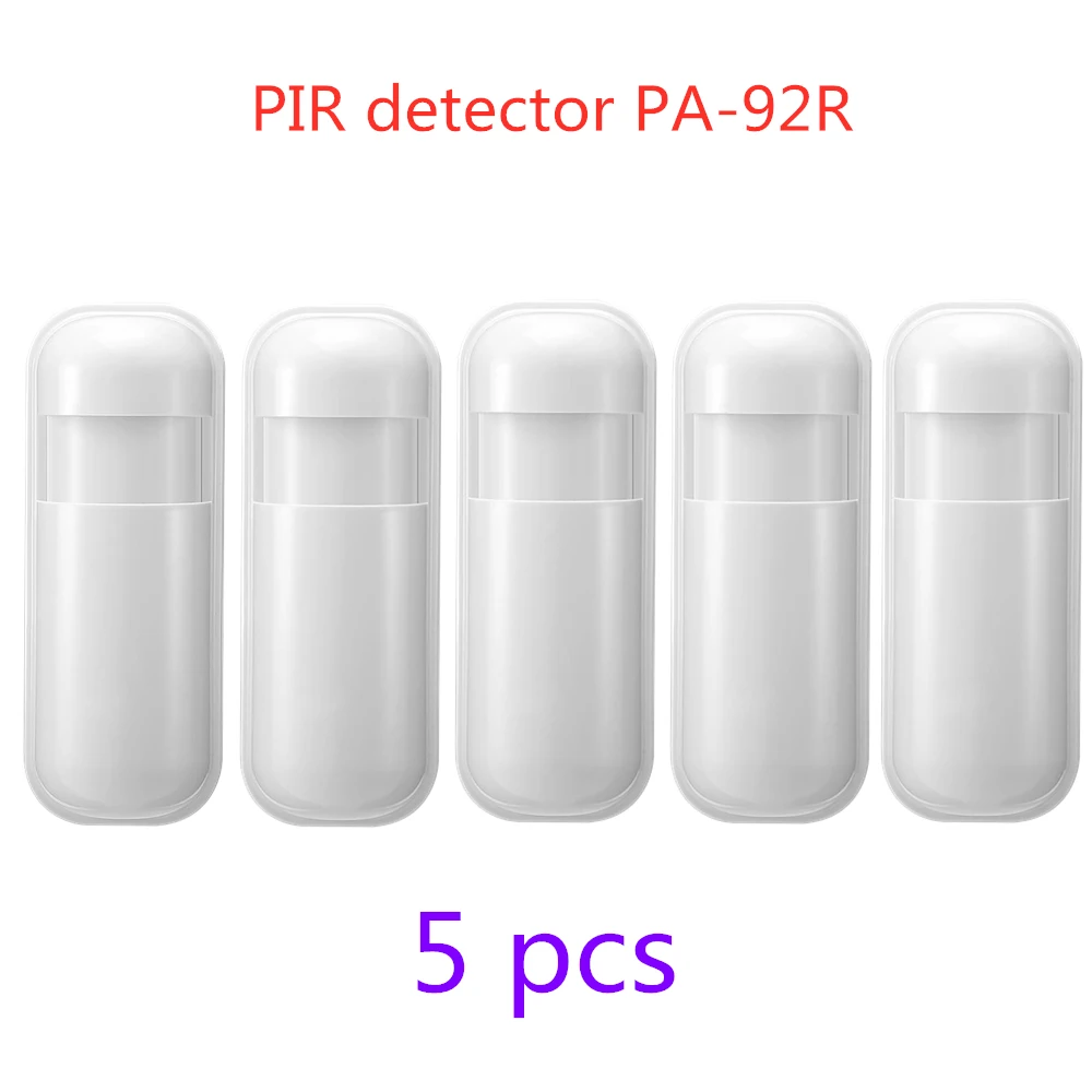 433 МГц EV1527 Беспроводной Мини PIR датчик движения детектор сигнализации инфракрасный датчик PIR Датчик Детектор движения для домашней сигнализации - Цвет: 28-PA-92R-5pcs