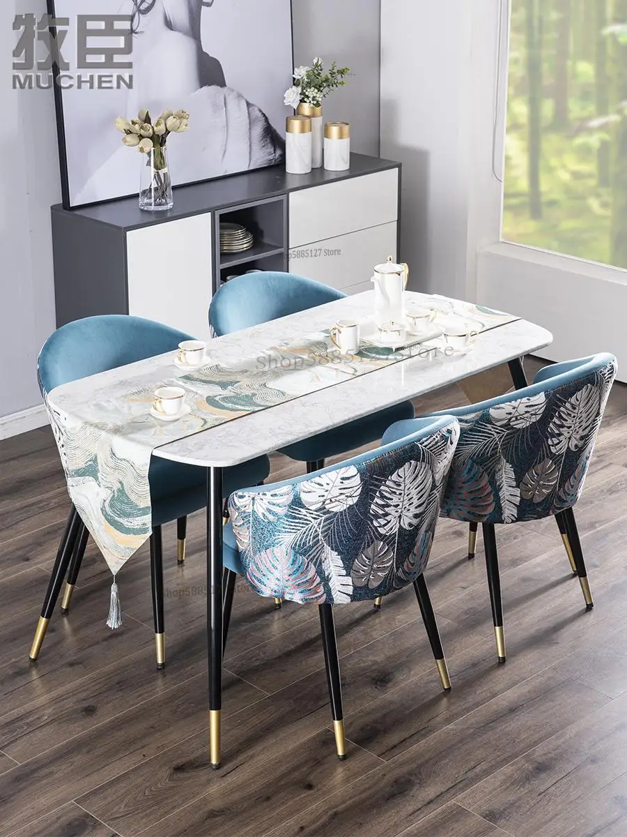Nordic Light Luxury Dining Chair Home Makeup Net Red Ins Bedroom Simple Modern Desk |
