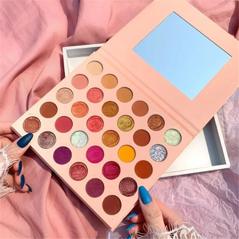 Glamcolour 30 Colors It S All Good Charming Eyeshadow Palette Make Up Palette Matte Shimmer Pigmented Eye Shadow Powder Aliexpress Beauty Health