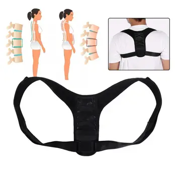 

Adjustable Humpback Posture Corrector Reminder Back Shoulder Belt Spine Support for Adults Children Breathable Back Brace Belt