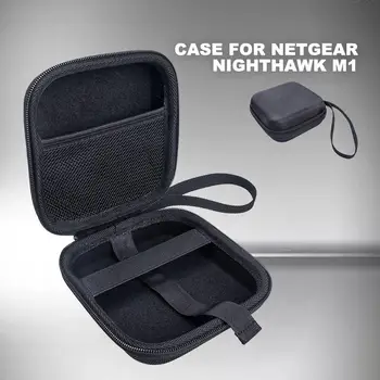 

Router Case For NETGEAR Nighthawk M1 Hard Travel Case For NETGEAR Nighthawk M1 Mobile Hotspot Router (MR1100)-Black