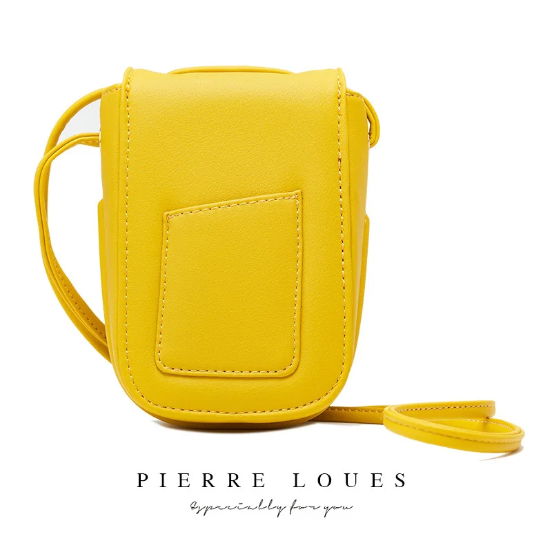 Women's Bag Simple Women's Mobile Phone Bag Solid Color Slant Cross Bag Women