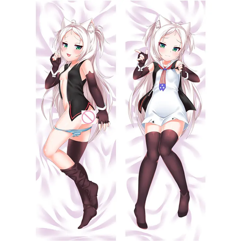 Аниме игры Azur Lane наволочки Azur Lane Dakimakura Чехол сексуальные девушки 3D двухсторонняя постельные принадлежности обниматься тела Чехол AL018A - Цвет: 2WAY