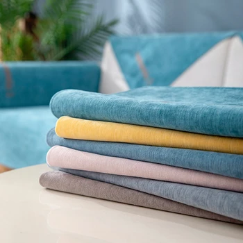 

Non-slip Sofa Cover Protector Chaise Four Season Universal Stretch Corner Sofa Cushion Sofa Towel Universal for Living Room