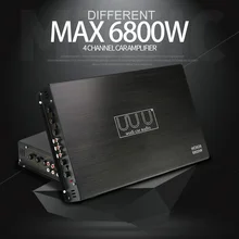 DC 12 В 6800 Вт макс 4 канала Автомобильные усилители звука класс A/B домашний сабвуфер аудио стерео бас динамик Автомобильные аудио усилители