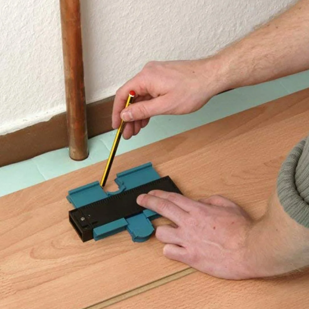 LAMEZIA Contour Profile Copy Gauge Duplicator Standard 5 Width Wood Marking Tiling Laminate Tiles General Tools