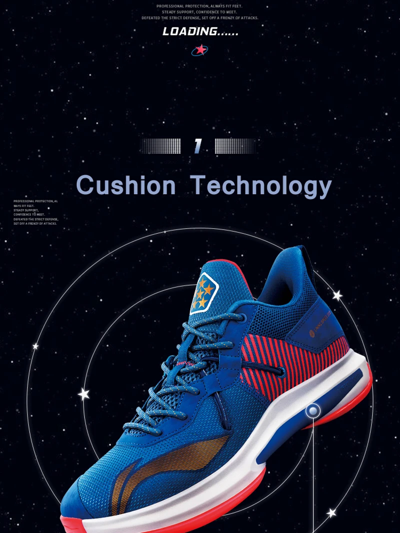 Li-Ning Для мужчин Скорость VI Профессиональная баскетбольная обувь светильник подушка из пены с эффектом подкладка Спортивная обувь Кроссовки ABAP069 XYL292