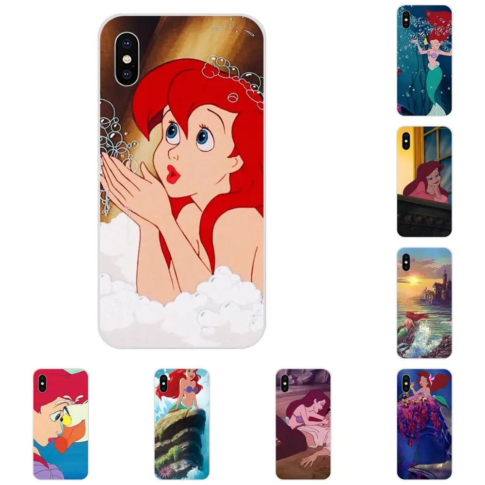

Romantic Beautiful Ariel The Little Mermaid For Samsung Galaxy Note 5 8 9 S3 S4 S5 S6 S7 S8 S9 S10 5G mini Edge Plus Lite