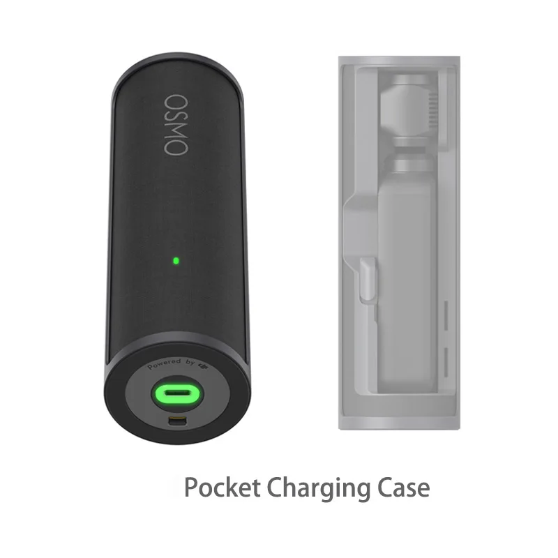 Pocket Charging Case DJI OSMO Карманный зарядный чехол/Osmo Карманный расширительный комплект оригинальные аксессуары удобные для хранения дольше время съемки - Цвет: Pocket Charging Case