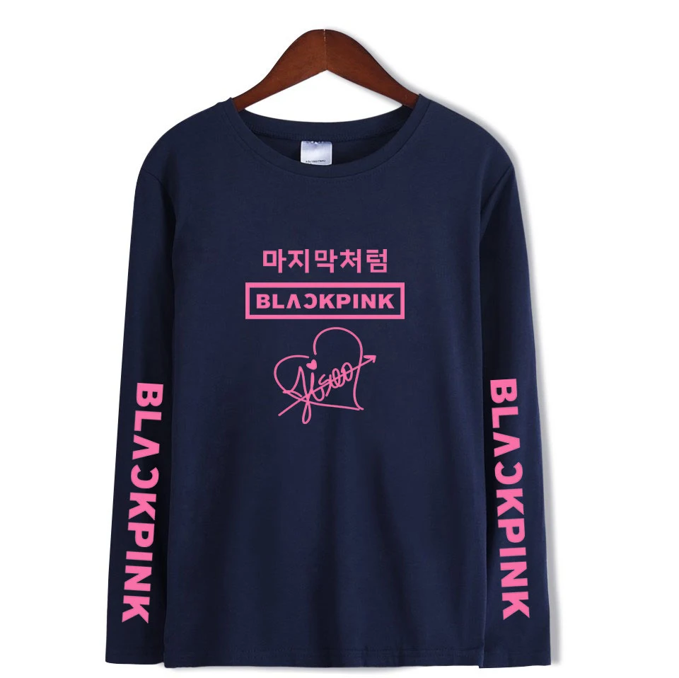 Черно-розовая длинная Мужская Футболка kpop, новинка, весна-осень, горячая распродажа, Frdun, TOMMEE, белые длинные футболки для мужчин, Harajuku, футболка с длинными рукавами