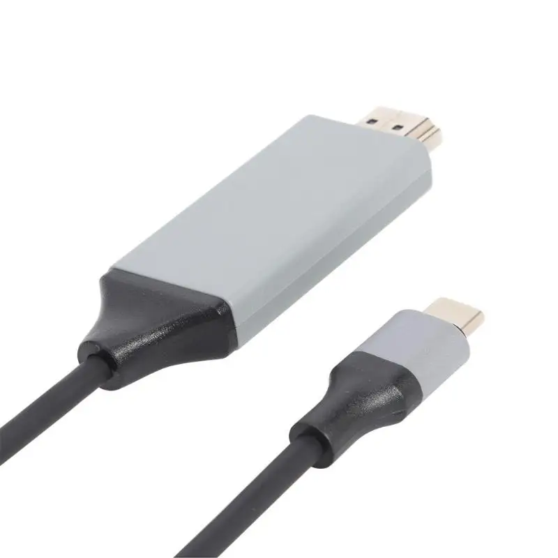 2 м тип c USB C HDMI кабель 4 к 30 Гц Высокое качество Прочность Портативный безопасности