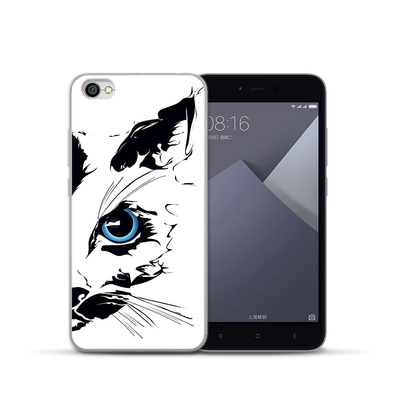 С изображением кота из мультфильма и роскошный кожаный Капа для Xiaomi Redmi Mi 8 6 CC9 A2 Lite 5X 6X A1 6A 4X 4A 5 9 Plus Note 4 5A премьер-профессионал чехол Coque Etui