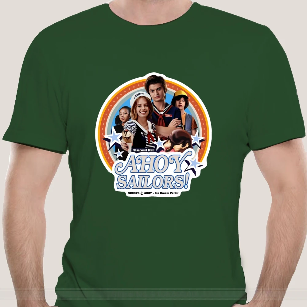 Коллекционные рубашки Scoops Ahoy винтажные коллекционные 80s 1980s starcourt mall | Мужская