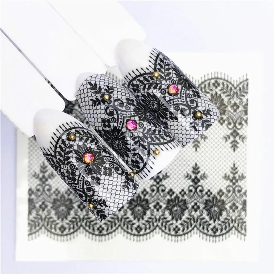 

1Pcs Lace Netting DIY Nail Art Gel Nail Polish Manicure Semi Permanent UV LED Gel Varnish Soak Off Nail Art Fashion Charm Women