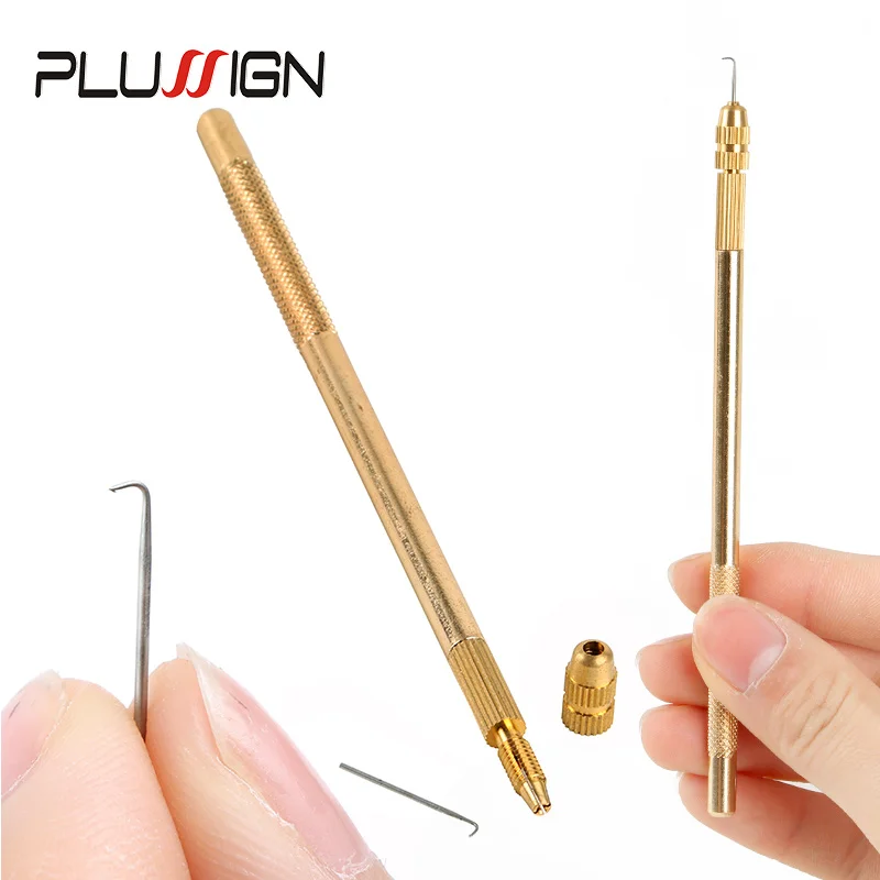 Alileader Ventilating Needle For Wig Making 1pcs Ventilating Lace Wigs  Holder With 3 Pcs Pins Black Rustproof Packaging - Hook Needle - AliExpress