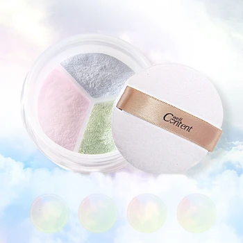 

3 Color Smooth Loose Powder Makeup Transparent Finishing Powder Waterproof Cosmetic Puff For Face Finish Setting With Puff