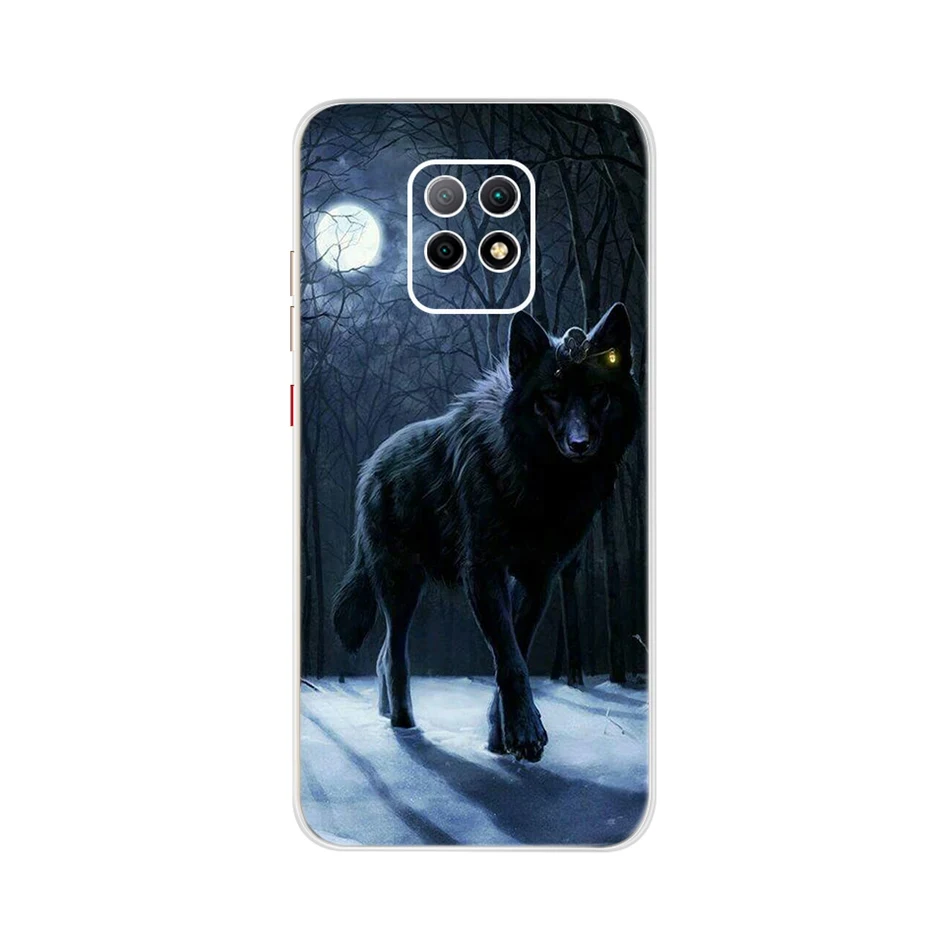 leather case for xiaomi For Xiaomi Redmi 10X 5G Case Soft Slim Fundas Cute Animals Painted Cover For Xiaomi Redmi 10X Pro 5G Redmi10X Phone Cases Bumper xiaomi leather case card Cases For Xiaomi