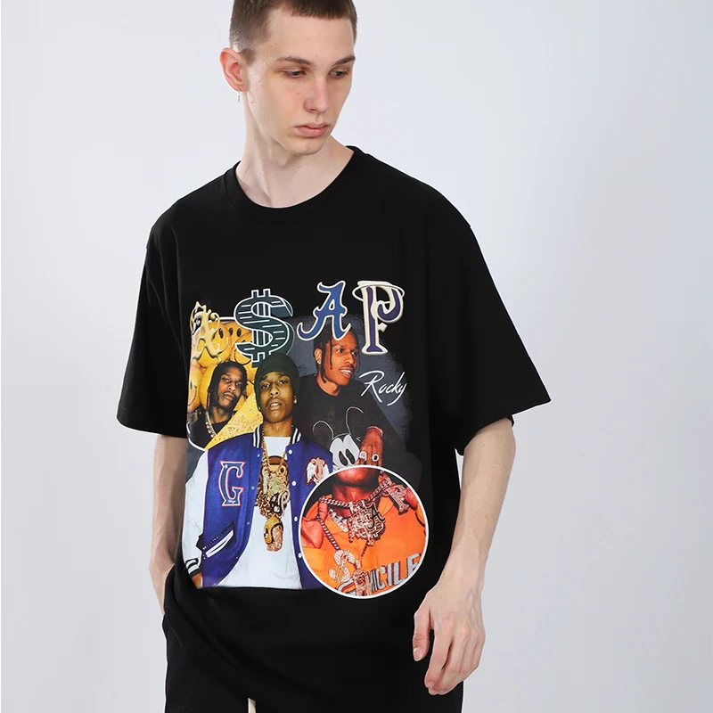 ASAP Rocky Vintage T-Shirt Asap Rocky Shirt Asap Rocky Vintage 90/'s Rap Bootleg Shirt
