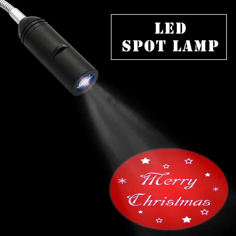 110V 20V E27 Holder Special Logo Lamp Projector Led Spot Light Xmas VIP Projector Light Customize Logo dversting Display Lamp