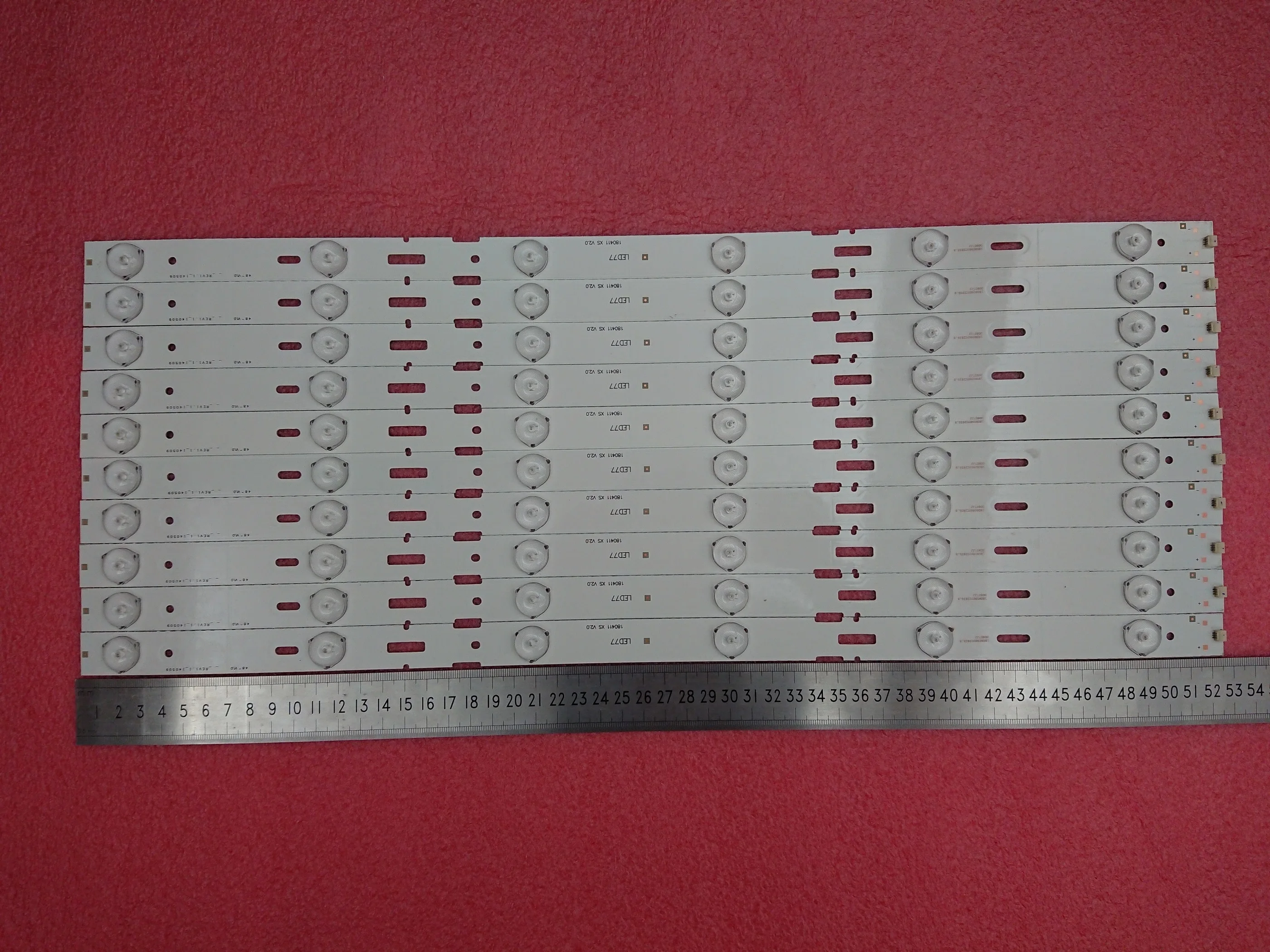 

LED Backlight Strip 6leds for Samsung 48\"TV LE48A5000 3228N1 2013ARC48 48VLE5421BG B48-LW-5433 A48-LB-6436 LSC480HN05