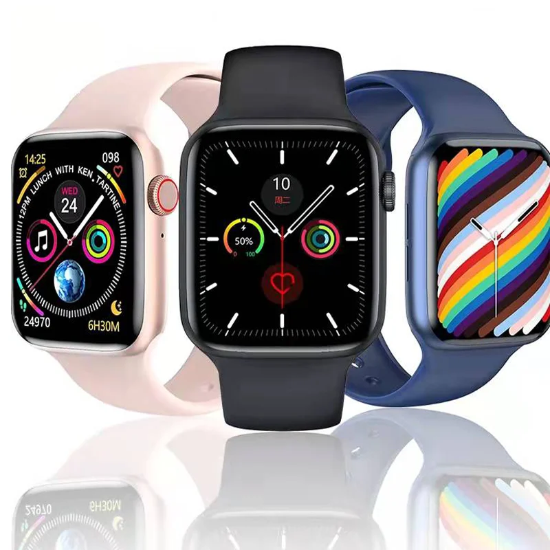 Smart Watch 2021 Wireless Charging Bluetooth Call Smartwatch 44mm Men