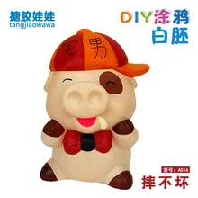 A016 [высота 13 см "пятьсот различных дополнительных DIY винил борьба не плохой негипсовая кукла цветной рисунок