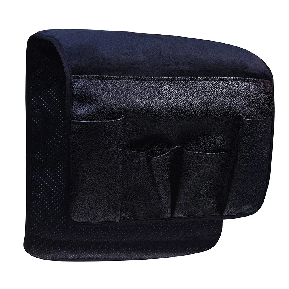 5 карманов дистанционное управление Экономия пространства рука стул для отдыха подвесной боковой Диванный PU кожаный домашний диван сумка для хранения практичный нескользящий