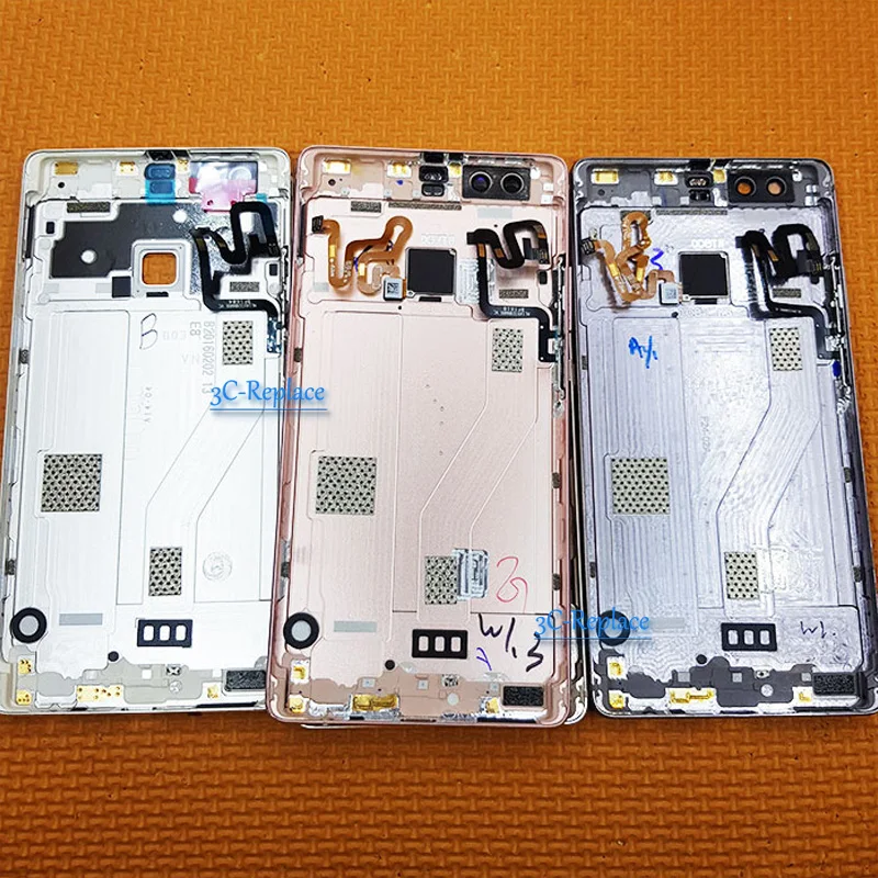 Оригинальная б/у 5,5 дюймов для Huawei P9 Plus VIE-L09 VIE-AL10 VIE-L29 задняя Батарея крышка дверца батарейного Корпус задняя Стекло запчасти