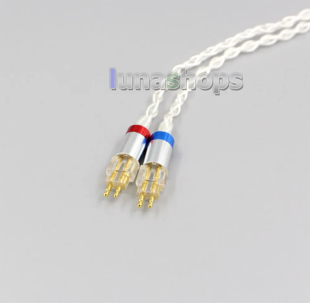 LN006340 99.99% чистого серебра XLR 3,5 мм 2,5 мм 4,4 мм кабель для наушников для Sennheiser HD580 HD600 HD650 HDxxx HD660S