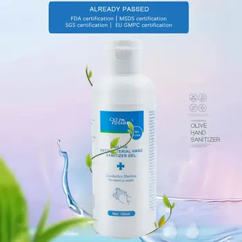 

100ml Travel Portable Hand Sanitizer Gel Moisturizing Disinfection Anti-Bacteria Disposable No Clean Waterless Clear Hand Gel