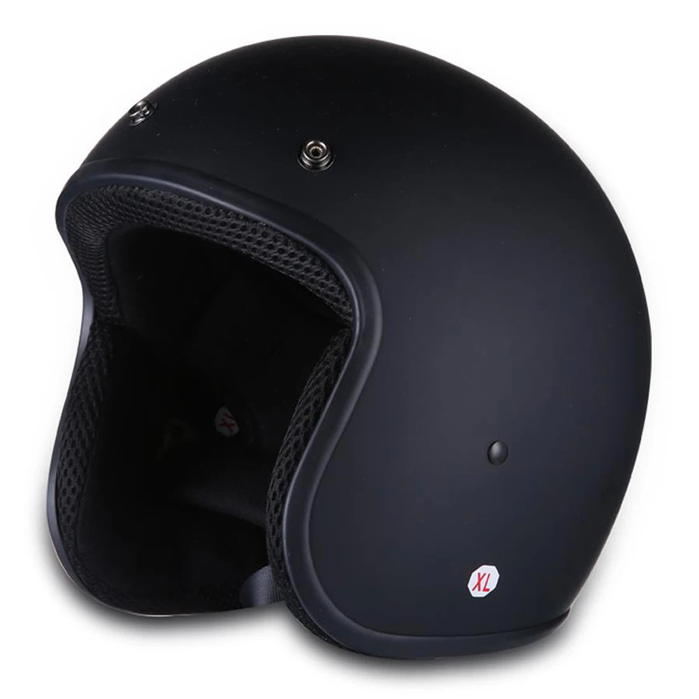 AMZ винтажный мотоциклетный шлем Casco Moto крест Половина лица Мото шлем Ретро Casco скутер шлемы с точка сертификации