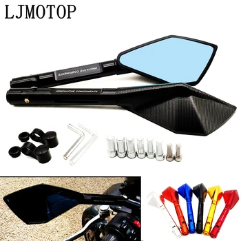 

Universal Motorcycle Rearview Mirror Moto side Mirrors CNC black For SUZUKI V-Strom 650/DL650 1000/DL1000 250/DL250