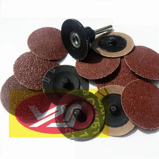 Torque Sand Disc 1-Inch 2-Inch 3-Inch Turn Poly Emery Cloth Dish Turn Poly Sanding Disc Button Sandpaper Polishing Pad