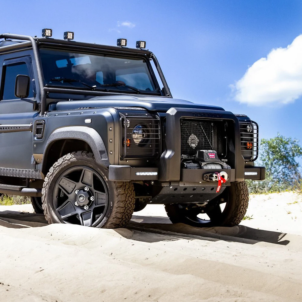 Defender Front Roof Shield with LED Lights