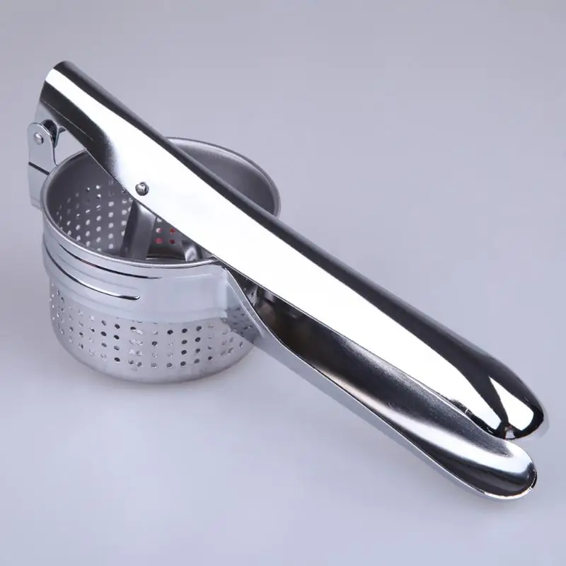 Stainless Steel Potato Masher Ricer Puree Vegetable Fruit Press Maker