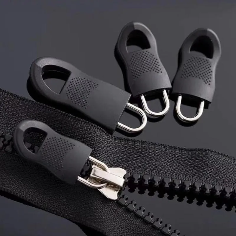 5pcs Replacement Zipper Puller For Clothing Zip Fixer For Travel Bag